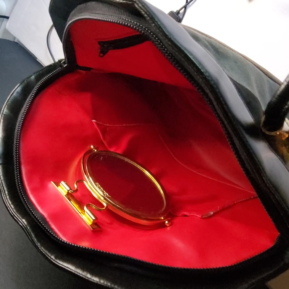 70's Lou Taylor Patchwork Shoulder Bag Made In Italy - Picture 5 of 8